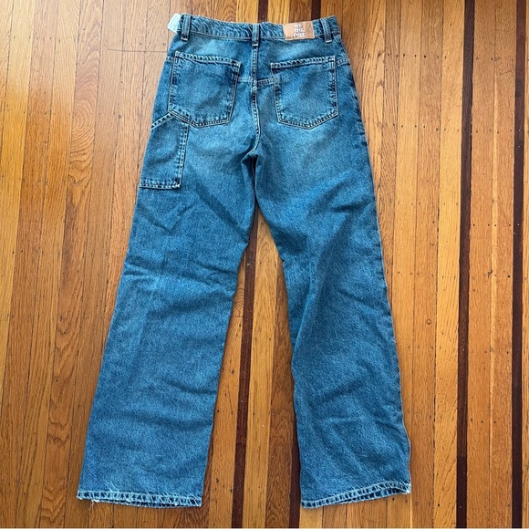 NWT We the Free people Tinsley Baggy High-Rise Jeans 27 Hazey Blue $98 - Picture 3 of 6
